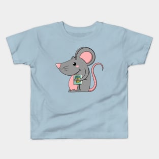 The Mouse and His Book Kids T-Shirt